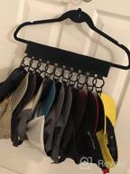img 1 attached to Keep Your Caps In Order With Trubetter'S Hat Organizer Hangers - 10 Large Clips For Standard Size Hangers (Yellow) review by Nathan Jankowski