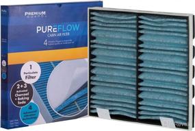 img 3 attached to 🌬️ Premium Pureflow Cabin Air Filter PC9957X | Compatible with 2007-14 Chevrolet Silverado, Tahoe, GMC Sierra, Yukon | Improve Air Quality & Filtration