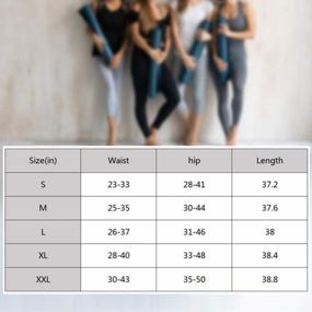 img 3 attached to High Waisted Leggings For Women: LA DEARCHUU Soft Slimming Yoga Pants With Pockets - S-XXL