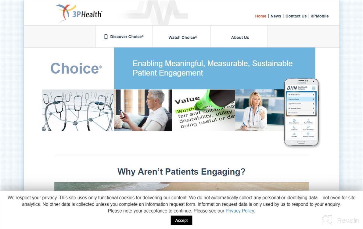 img 1 attached to 3PHealth Choice review by Darin Marshall