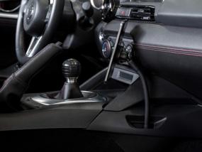 img 1 attached to Hands-Free Cup Holder Mount: CravenSpeed Gemini Phone Mount For Mazda MX-5 Miata ND (2016-2021) Enhancing Your Driving Experience