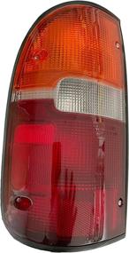 img 4 attached to Driver Taillight 1995 2000 TO2800116 8156004030