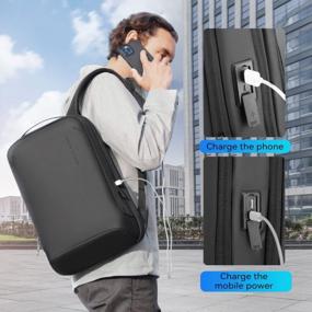 img 1 attached to 🎒 Waterproof Laptop Backpack - Lightweight & Business-Ready [2021 Edition]