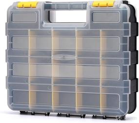 img 4 attached to CASOMAN Organizer Resistant Customizable 34 Compartment Tools & Equipment