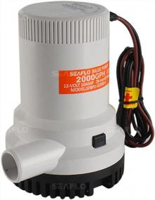 img 3 attached to High-Performance SEAFLO 2000 GPH Non-Automatic Bilge Pump For Boats - 12V Electric Marine Plumbing Solution