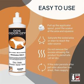 img 3 attached to 🐶 Thornell Dog Odor-Off Pet Odor Eliminator: 16 oz Soaker Bottle for Dog Carpet Cleaning – Ready to Use Pet Urine Carpet Cleaner for Home, Cages, & More