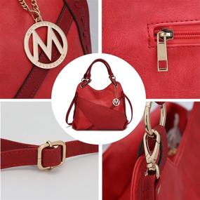 img 2 attached to MKF Fashion Hobo Bag Women Women's Handbags & Wallets : Hobo Bags