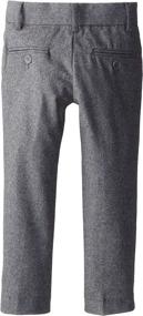 img 1 attached to Isaac Mizrahi Little Solid Black Boys' Clothing ~ Pants