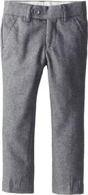 img 2 attached to Isaac Mizrahi Little Solid Black Boys' Clothing ~ Pants