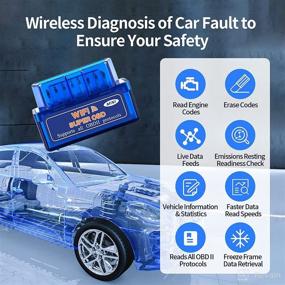 img 3 attached to Wireless WiFi AUCARAUTO Professional Diagnostic