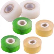 6pcs self-adhesive plant repair tape garden grafting supplies for frees - plant tape buddy logo