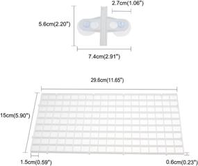 img 3 attached to Senzeal Aquarium Divider Нижняя изоляция