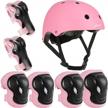 protect your child with joncom kids helmet and pad set for cycling & skateboarding logo