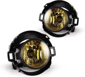 img 4 attached to Fog Lights Fit For 2010-2017 Nissan Frontier (W/Plastic Bumper)