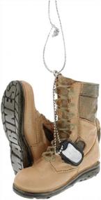 img 1 attached to 👢 Marines Military Boot Ornament - Show your Support for our Troops!