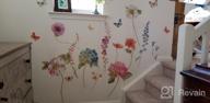 img 1 attached to Transform Your Space With Lisa Audit Garden Flowers Peel And Stick Giant Wall Decals From RoomMates review by Josh Fox