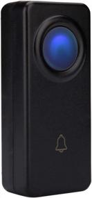 img 3 attached to CROSSPOINT Model ET: Black Extra Remote Transmitter Button For Wireless Doorbell Alert System