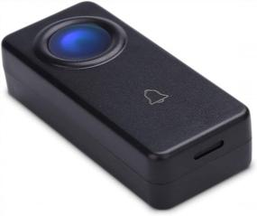 img 2 attached to CROSSPOINT Model ET: Black Extra Remote Transmitter Button For Wireless Doorbell Alert System