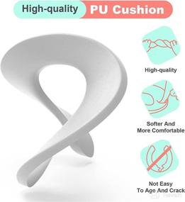 img 3 attached to 🚽 Potty Training Seat for Kids, Enteenly Toddler Toilet Seat with Enhanced Splash Guard, Handles and Backrest, Sturdy (Up to 165lb) Kid Toilet Trainer Ring, Suitable for 1-8 Age Kids