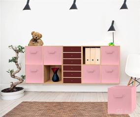 img 1 attached to 🏠 Kids' Home Store: 13X13X13 Inch Storage Cubes by Pomatree