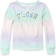 girls' sleeve t-shirt at childrens place - tops, tees & blouses for girls' clothing logo