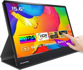 img 4 attached to Dopesplay Portable Extender 10 Points Touchscreen 15.6", 1920X1080P, 60Hz, 触摸屏, DR1561 Pro, HDMI