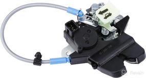 img 4 attached to Hyundai Sonata Trunk Rear Latch Door Actuator Replacement - Compatible with 2015, 2016, 2017 - Replaces 81230-C1010, 81230C1010 - Cable Included - Keyless Trunk Release