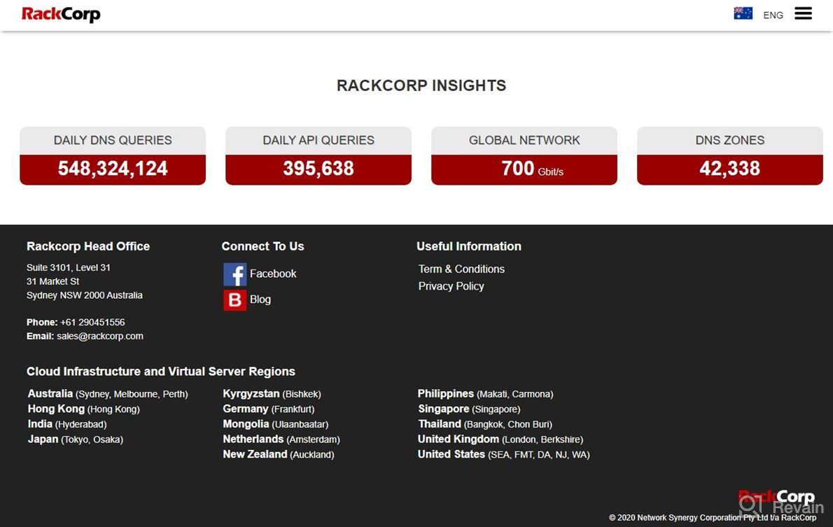 img 1 attached to RackCorp Virtual Servers review by Luke Hodes