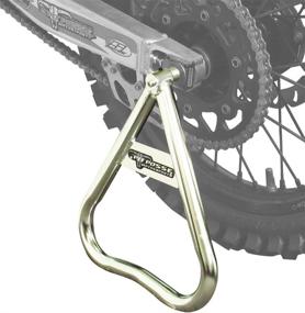 img 1 attached to Pit Posse PP3076 Aluminum Triangle Side Stand for Dirt Bike Motorcycles: A Sturdy and Reliable Solution