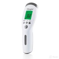 olangda no-touch forehead and surface thermometer 2 in 🌡️ 1 for adults - digital infrared thermometer with accurate lcd display logo