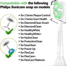 img 1 attached to Toothbrush Replacement Heads Philips Sonicare Oral Care ~ Toothbrushes & Accessories