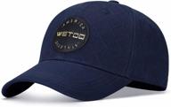 регулируемая бейсболка для мужчин и женщин со спортивной посадкой - wetoo dad hat приталенная кепка для модного образа логотип