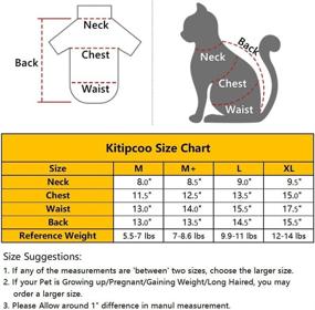 img 2 attached to 🐱 Breathable Summer Rayon Pajamas for Sphynx Hairless Cats - Elastic Pet Clothes for Cat Surgery Recovery - Vest for Kitten T-Shirts - Apparel for Cats and Small Dogs