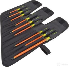 img 2 attached to Greenlee 0153 01 INS Insulated Screwdriver 9 Piece