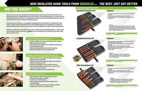 img 1 attached to Greenlee 0153 01 INS Insulated Screwdriver 9 Piece