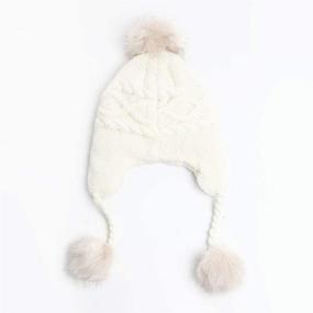 img 2 attached to 🧣 Warm and Stylish Sumolux Earflap Beanie: Perfect Winter Accessory for Girls in Cold Weather