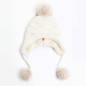 img 3 attached to 🧣 Warm and Stylish Sumolux Earflap Beanie: Perfect Winter Accessory for Girls in Cold Weather