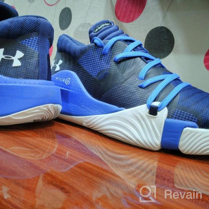 img 1 attached to Ultimate Performance: Under Armour Spawn 🏀 Basketball Black Men's Shoes and Athletic Gear review by Srinivasan Bennett