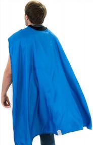 img 4 attached to Unleash Your Inner Superhero With Everfan'S Adult Satin Costume Cape Collection