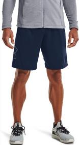 img 4 attached to Under Armour Graphic Shorts Graphite Sports & Fitness for Team Sports