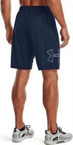 img 3 attached to Under Armour Graphic Shorts Graphite Sports & Fitness for Team Sports