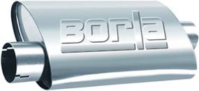 img 1 attached to 🚗 Borla 40658 Universal Turbo Muffler with Center/Offset Design