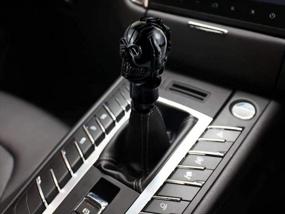 img 2 attached to Upgrade Your Car'S Style With Lunsom Skull Gear Lever Shifter Knob - Perfect For Automatic & Manual Vehicles In Black