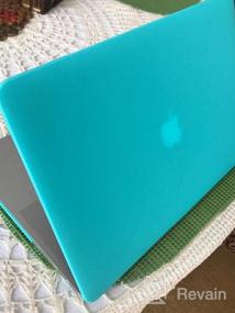img 8 attached to Galaxy Pattern Hard Case For MacBook Pro 15 Inch With Touch Bar & USB-C 2016-2019 Release Model A1990 A1707 - Nebula/Green By UESWILL