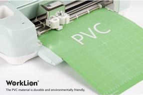 img 1 attached to WORKLION StandardGrip Cutting Mats For Cricut: (12X12 Inch, 8 Mats) Cricut Maker 3/Maker/Explore 3/Air 2/Air/One Standard Adhesive Sticky Green Cut Mats - Replacement Accessories For Cricut…