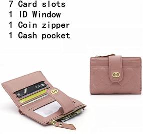 img 2 attached to 👜 LIZHIGU Кошельки и сумочки из кожи с блокировщиком для женщин на Wallets+.