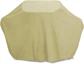 img 4 attached to Protect Your Grill In Style With Eevelle Portofino Tan X-Large BBQ Grill Cover