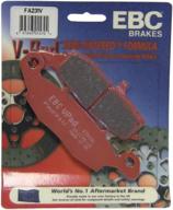 🔵 ebc brakes fa231v semi-sintered disc brake pad in black - optimized for better seo, available in one-size логотип