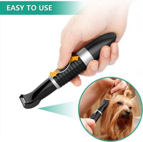 img 3 attached to Беспроводная машинка для стрижки собак: идеальный инструмент для ухода за вашим пушистым другом