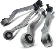 upgrade your suspension with set of 4 front upper control arms - fits audi s4 a4 a6 quattro & volkswagen passat logo